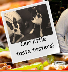 Our little taste testers!